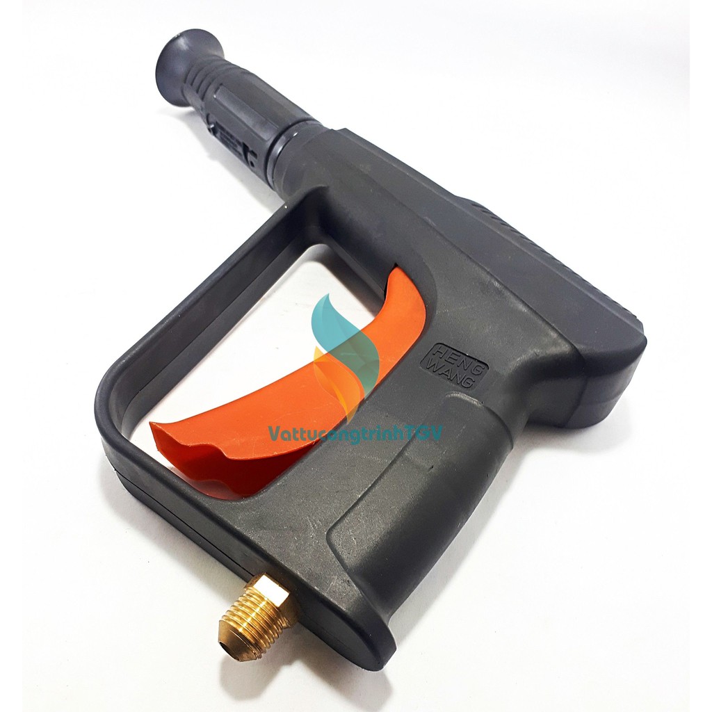 Đầu xịt tăng áp cầm tay ren ngoài D14mm chuyên dụng cho máy bơm bảo dưỡng, rửa xe