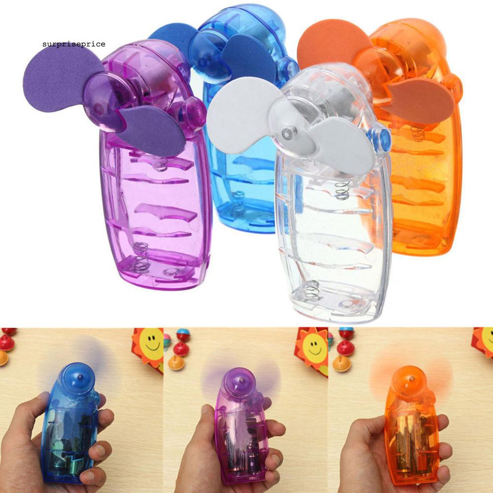 Quạt cầm tay mini làm mát chạy bằng pin tiện dụng
