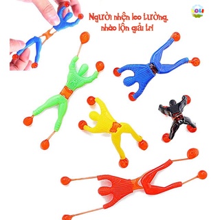 Đồ Chơi Người Nhện Leo Tường, Siêu Nhân Nhện Dính Cho Bé Doli Kids