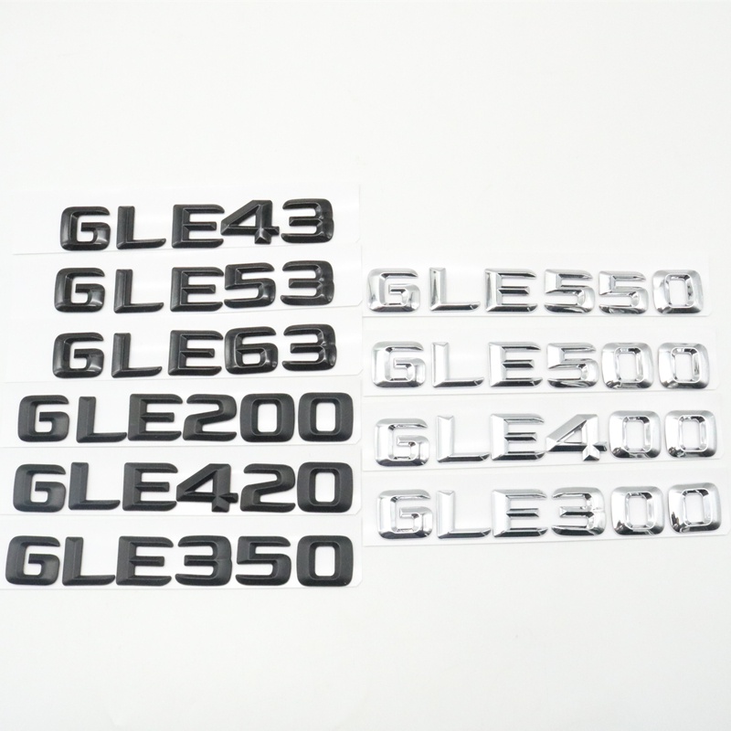 Thân Cây Logo Biểu Tượng Huy Hiệu Miếng Dán Cho Xe Mercedes Benz W166 W167 GLE43 GLE53 GLE63 GLE200 