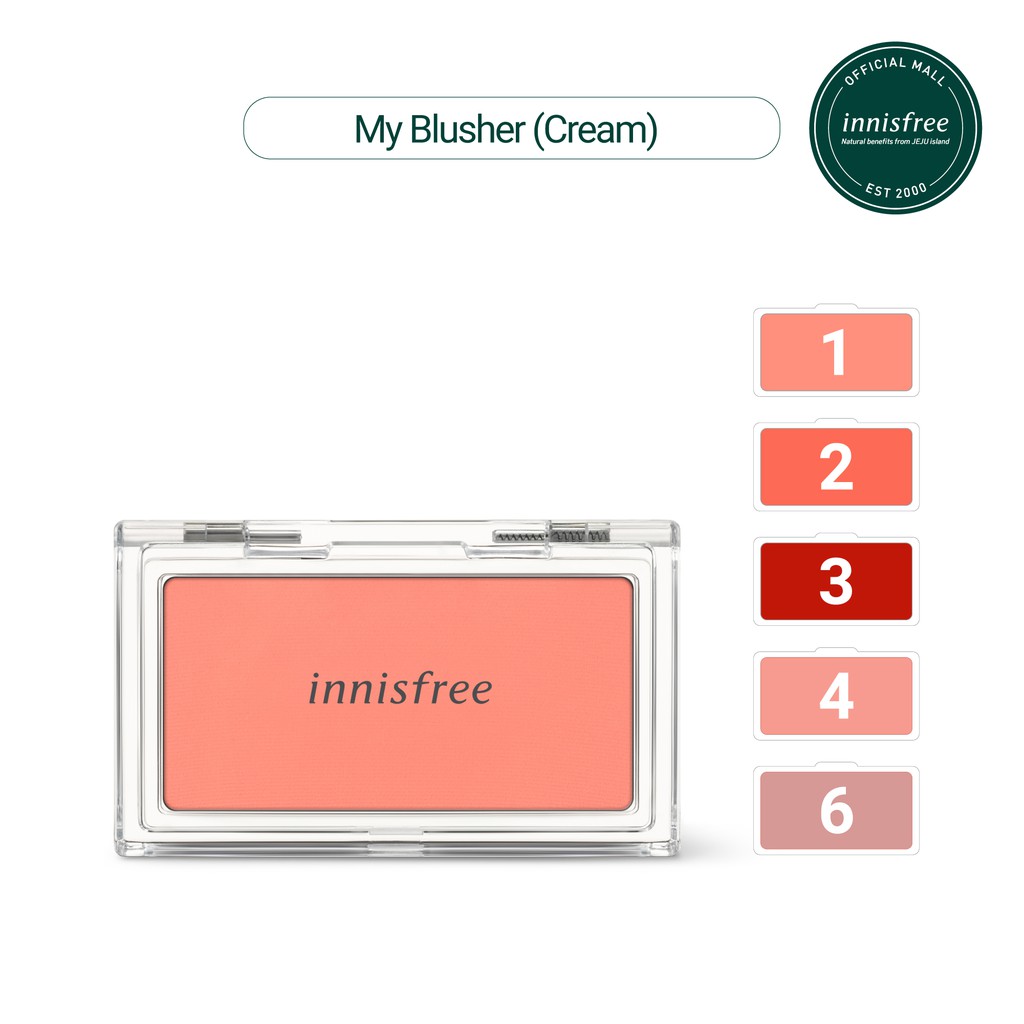 Phấn má hồng dạng kem innisfree My Blusher Cream 2.6g