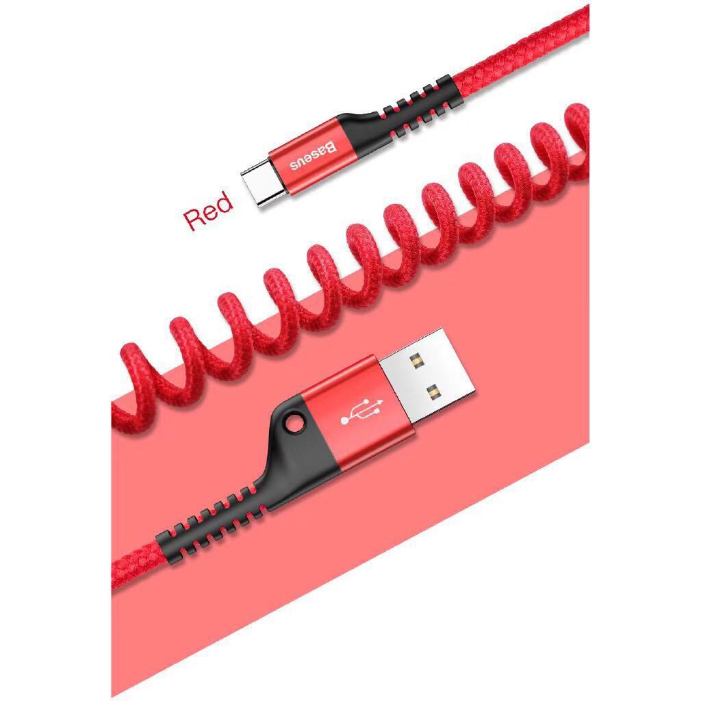Cáp Sạc USB Type C Có Thể Thu Gọn Tiện Dụng Cho iphone