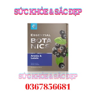 [Hỗ trợ mắt] Thực phẩm bảo vệ sức khỏe Essential Botanics Aronia & Lutein – 30 viên – Date T3/2023