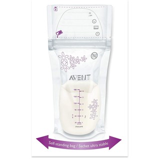 Túi trữ sữa Philips Avent 25pcs/cái -180ml (SCF603/25)