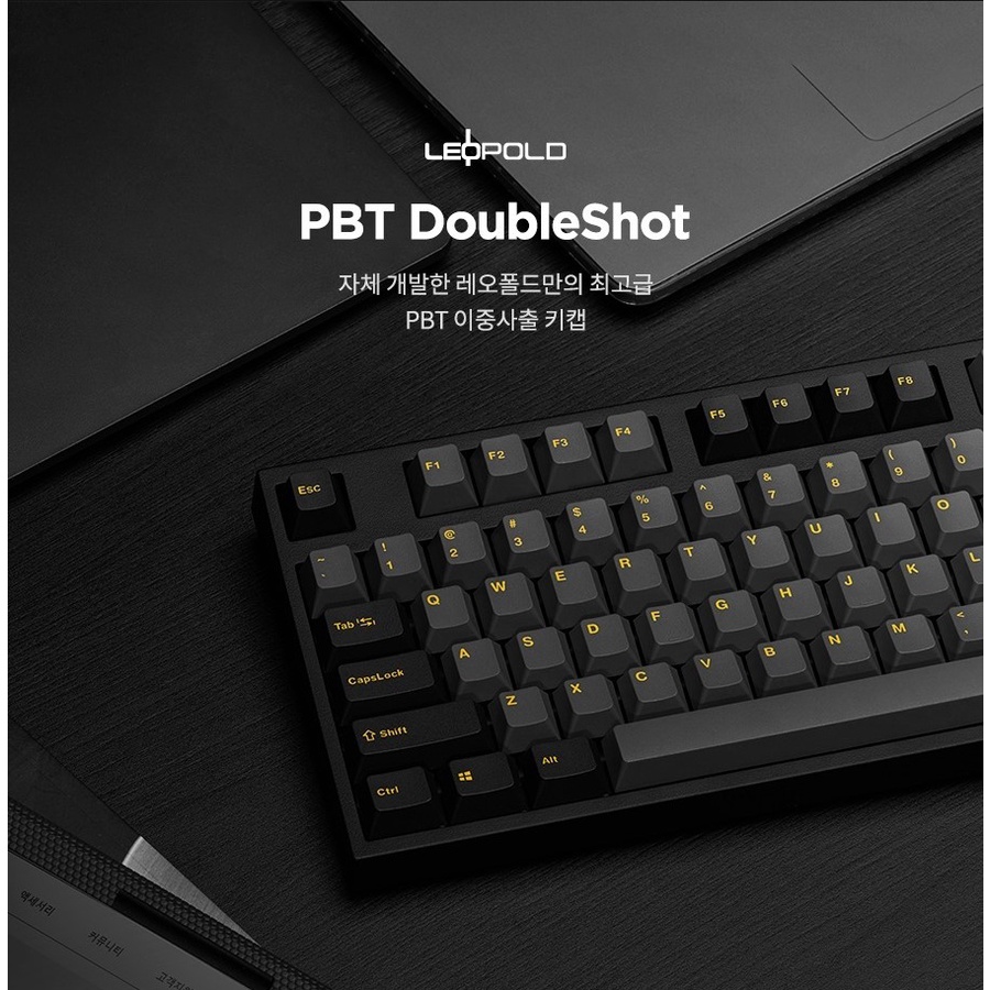 Bàn Phím Cơ Máy Tính Không Dây Hiệu Leopold FC750RBT Bluetooth Ash Yellow -  Hàng Chính Hãng - Bảo Hành 24 Tháng