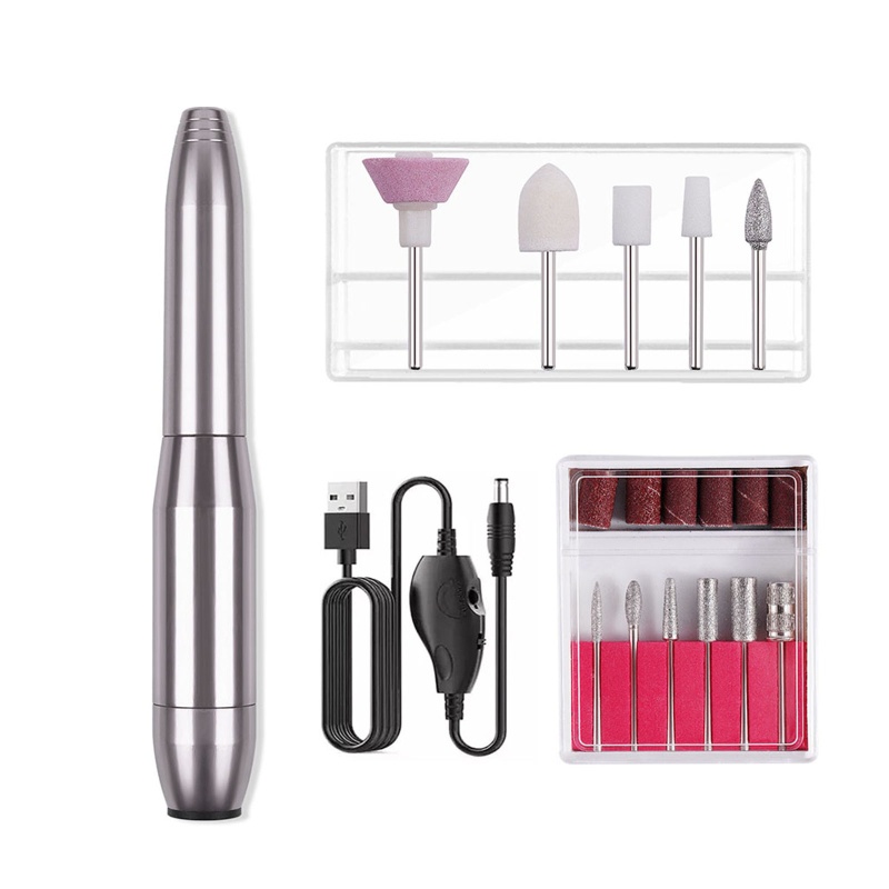 Dụng Cụ Chăm Sóc Móng Tay Màu Vàng Hồng / Bạc