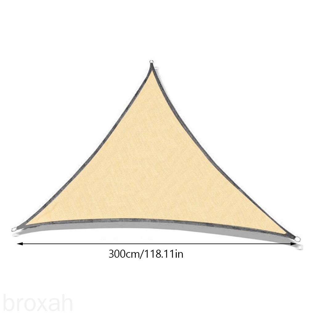 Mái Che Nắng Hình Tam Giác Chống Thấm Nước Tiện Dụng Cho Sân Vườn