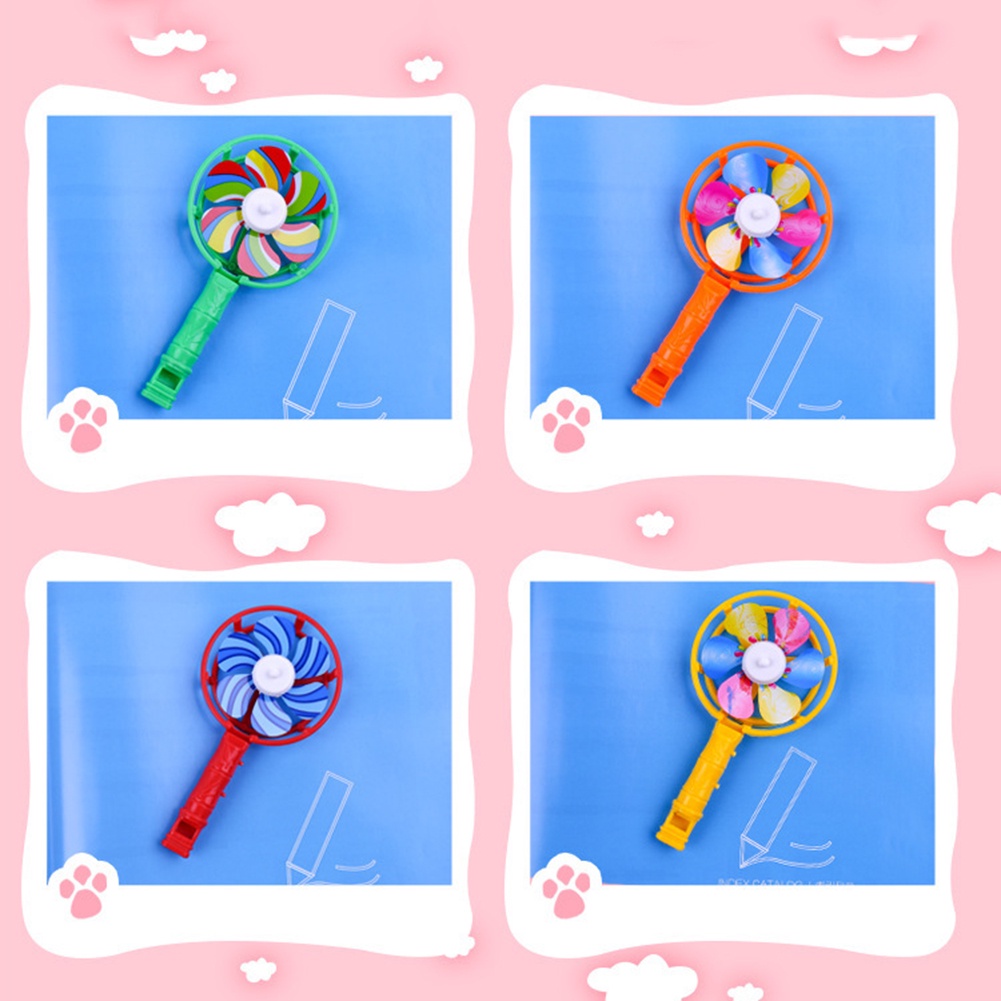 Set 5 Đồ Chơi Nhạc Cụ Hình Cối Xay Gió Nhiều Màu Sắc Dành Cho Trẻ Em