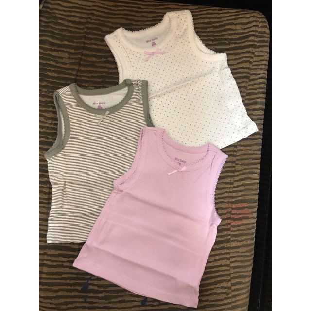 {3m-24m} Áo ba lỗ bé gái