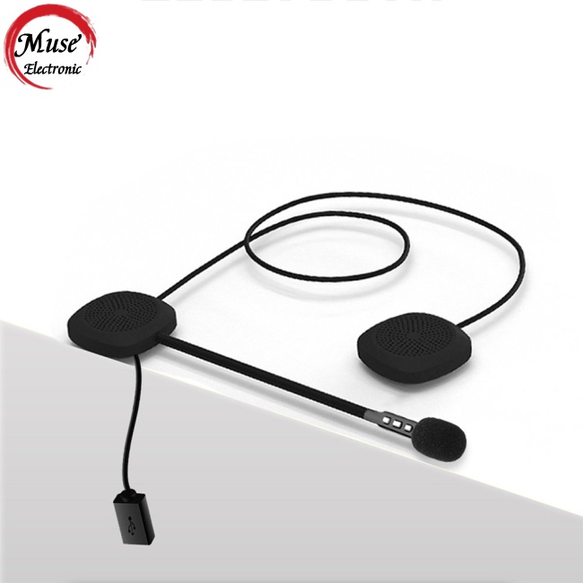 Hàng Có Sẵn Tai Nghe Bluetooth Chống Nước Có Micro Độ Nhạy Cao Cho Mũ Bảo Hiểm Xe Máy