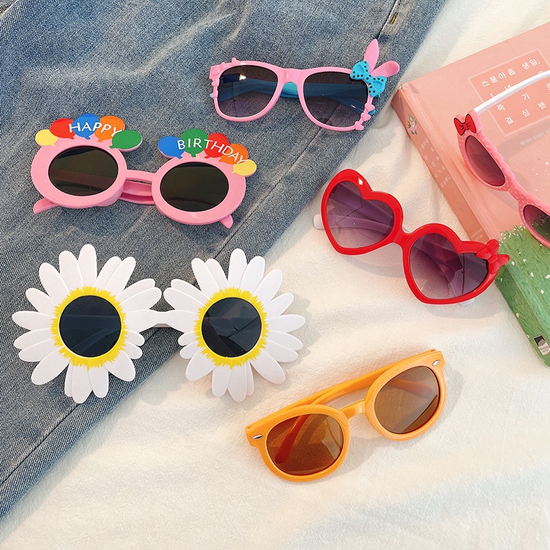 Kính Mát Phân Cực Chống Tia UV Thời Trang Hàn Quốc Cho Bé