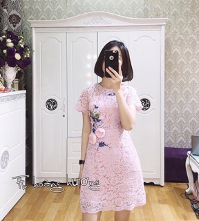 Đầm ren thiết kế