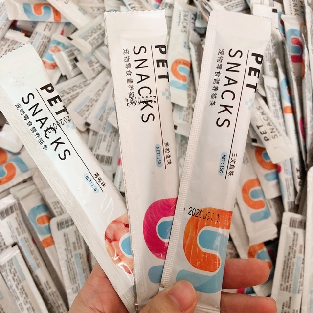 Pet Snack Súp thưởng cho mèo - Súp thưởng petsnack vỏ màu