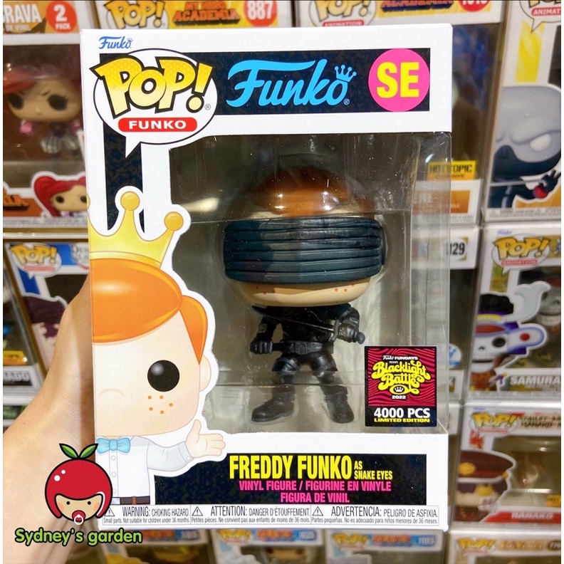 Mô hình Funko Pop FREDDY FUNKO - FREDDY AS SNAKE EYES (BOX OF FUN)
