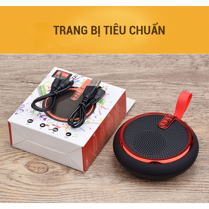 [HÀNG CÓ SẴN] LOA BLUETOOTH NHỎ GỌN CẦM TAY CÓ MÓC TREO HỖ TRỢ THẺ NHỚ