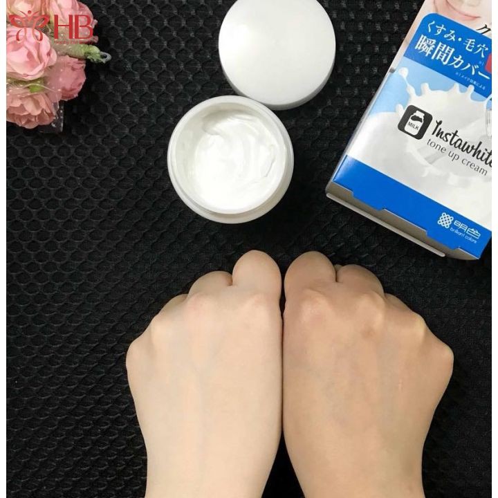 Kem dưỡng và nâng tông da Meishoku Instawhite Tone Up Cream Nhật Bản 50g