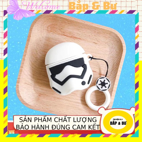 Vỏ bảo vệ bao đựng tai nghe Airpod 1/Airpod 2-Mã ốp patman
