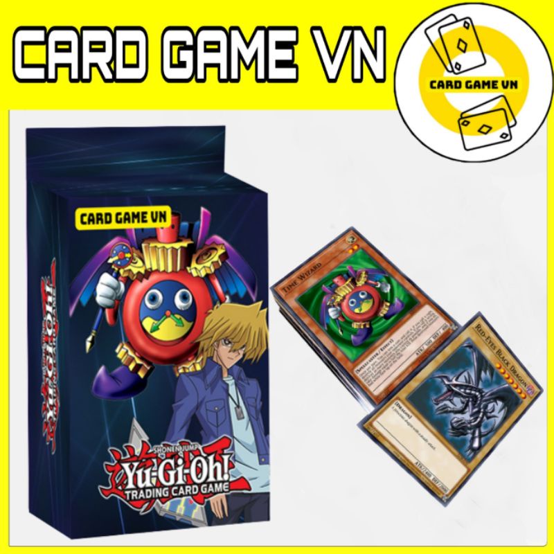 Bài YuGiOh - Hộp Thẻ FullBox Bộ Jonouchi (Joey Wheeler) trong Legendary Deck 2 45 Lá Card Game VN