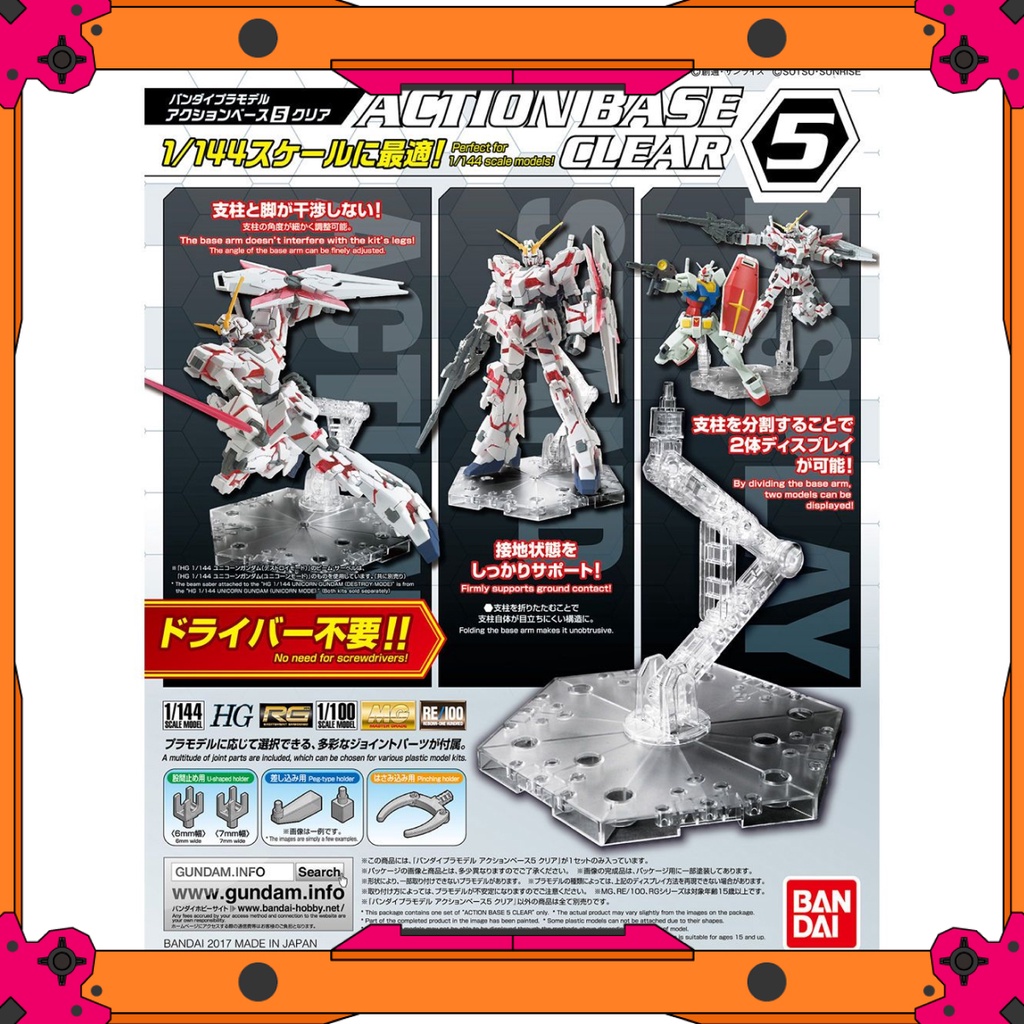 Dụng Cụ Gunpla Đế Action Base 5 Bandai
