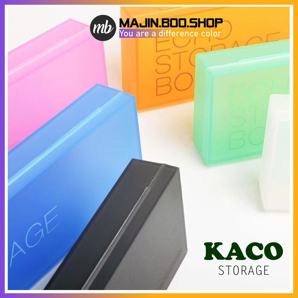 Hộp bút plastic KACO Echo màu tùy chọn