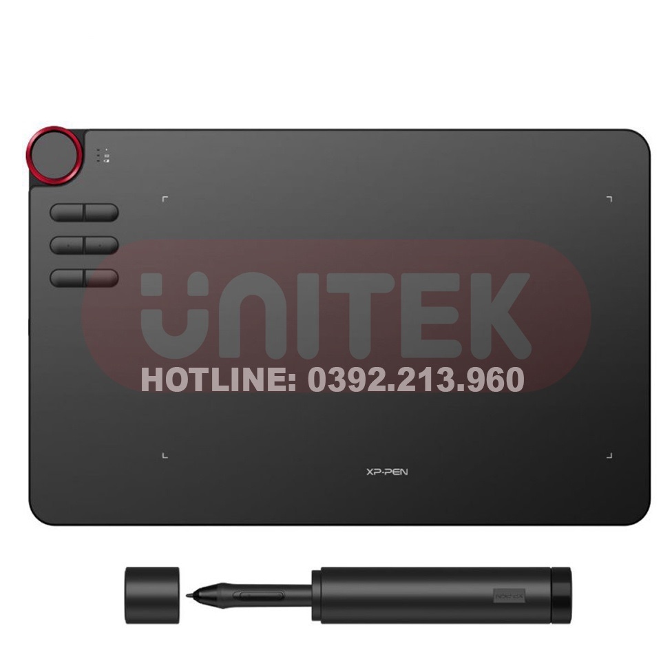Bảng Vẽ Điện Tử XP-PEN DECO 03: Wireless 10X6 inch Lực Nhấn 8192 Nút Xoay Dial Bề Mặt Chống Xước - Kèm Găng Tay Họa Sĩ