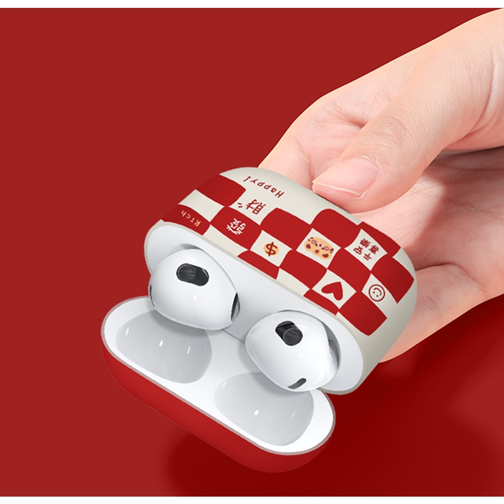 Vỏ bảo vệ hộp sạc tai nghe thích hợp cho AirPods 1/ 2/ 3 2021/ pro