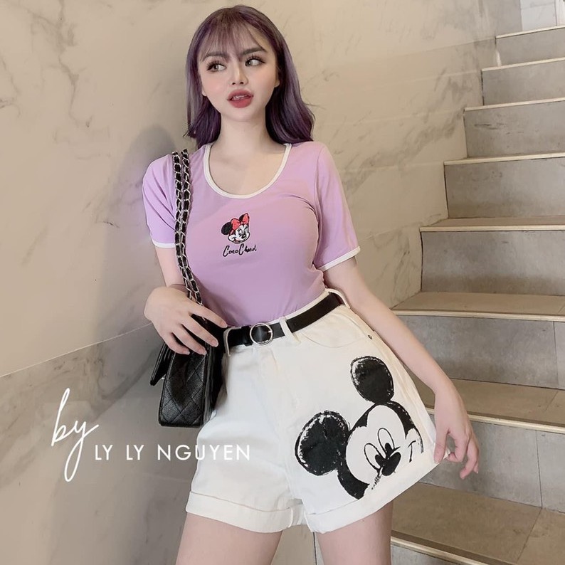 Quần short jean túi lạ hottrend - Quần bò đùi ulzzang (Ảnh thật)