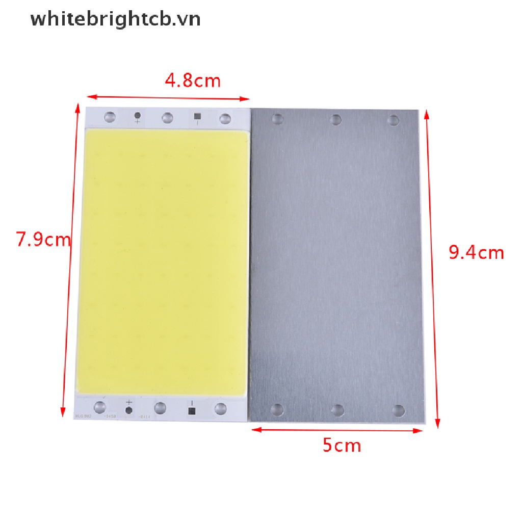 Bảng Đèn LED COB 94x50MM 10W Siêu Sáng