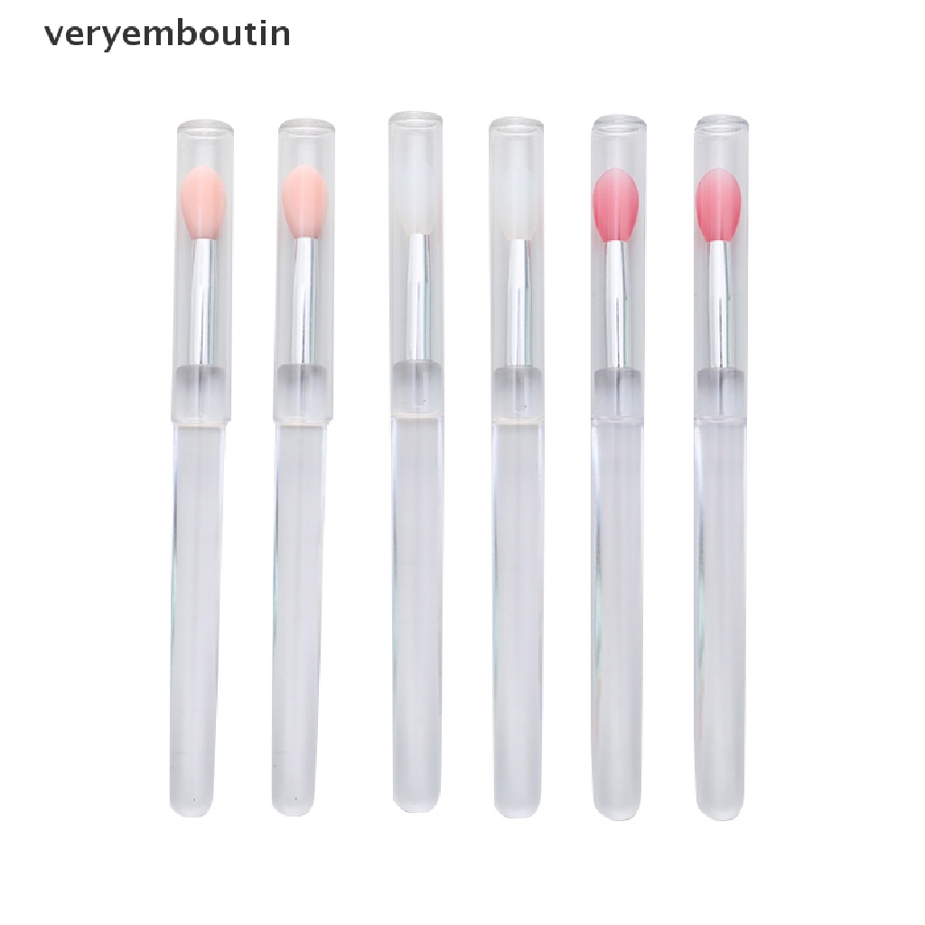 Set 2 Cọ Tô Son Môi Bằng Silicone Đa Năng Tiện Dụng