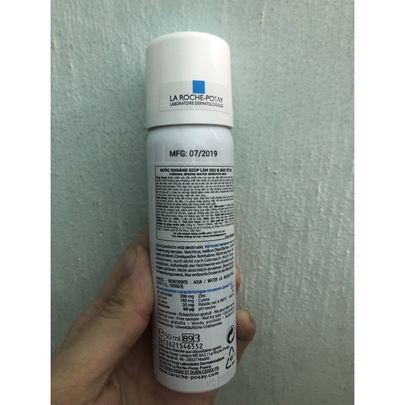 Nước xịt khoáng làm sạch cho da nhạy cảm LaRoche Posay Thermal Spring Water 50ml ( la roche posay) | BigBuy360 - bigbuy360.vn