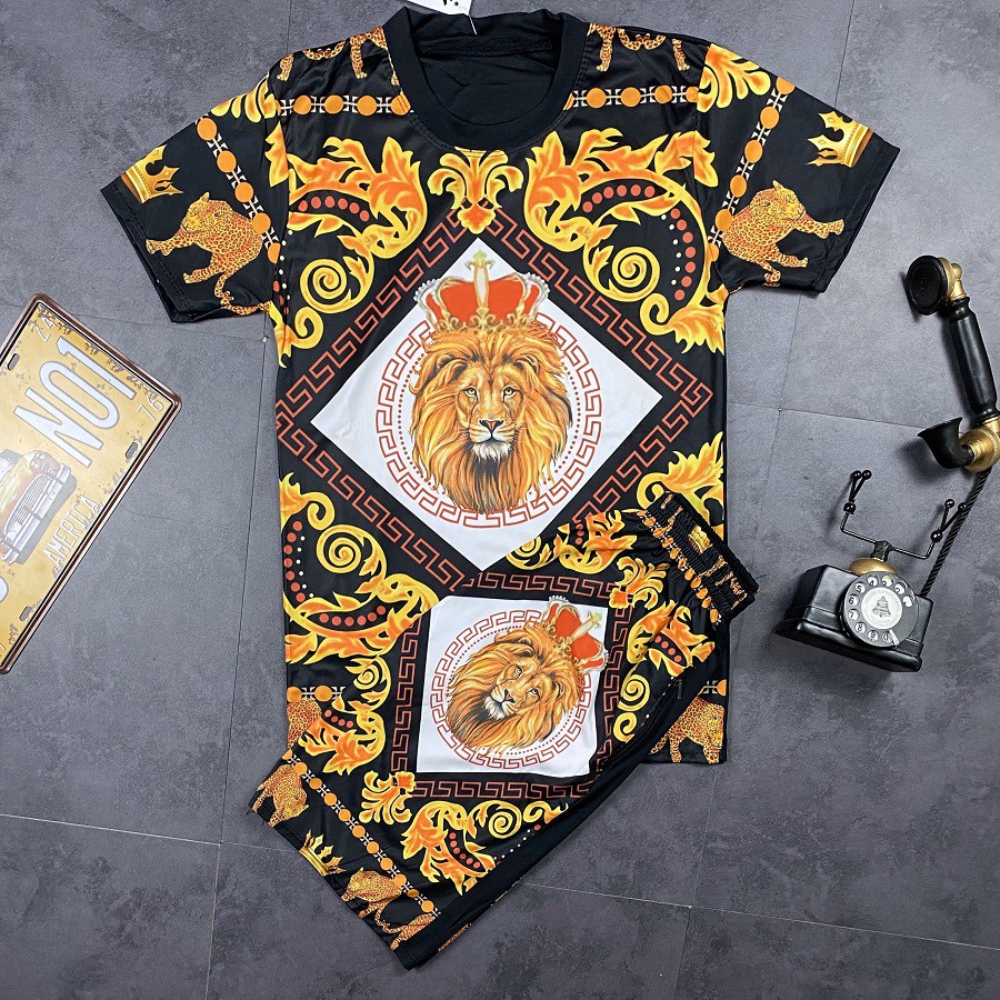 SET BỘ QUẦN ÁO THỂ THAO THUN LẠNH, SET BỘ ÁO NAM TAY LỠ chất liệu thun lạnh mền mịn in Vua Sư Tử Đủ Size BN44 | BigBuy360 - bigbuy360.vn