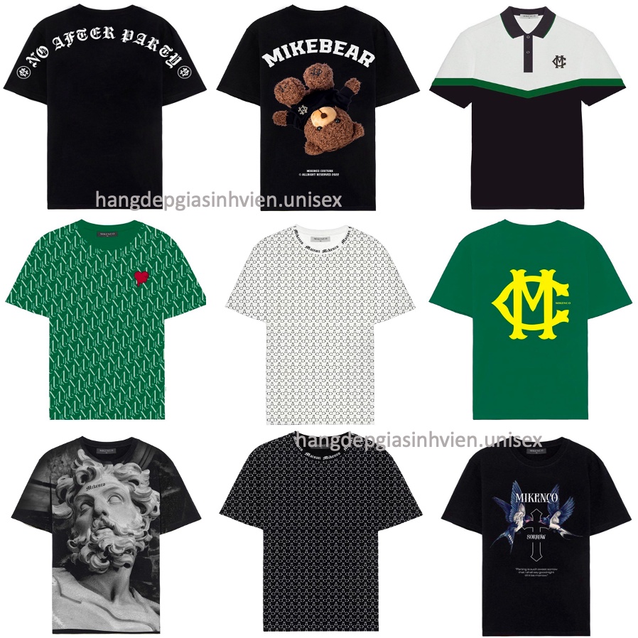 Áo Phông MIKENCO 24 Mẫu HotTrend cotton 2 chiều cực thoáng mát
