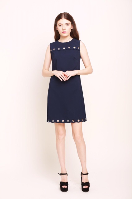 Đầm Suông Đính Khoen Cao Cấp D440 | BigBuy360 - bigbuy360.vn