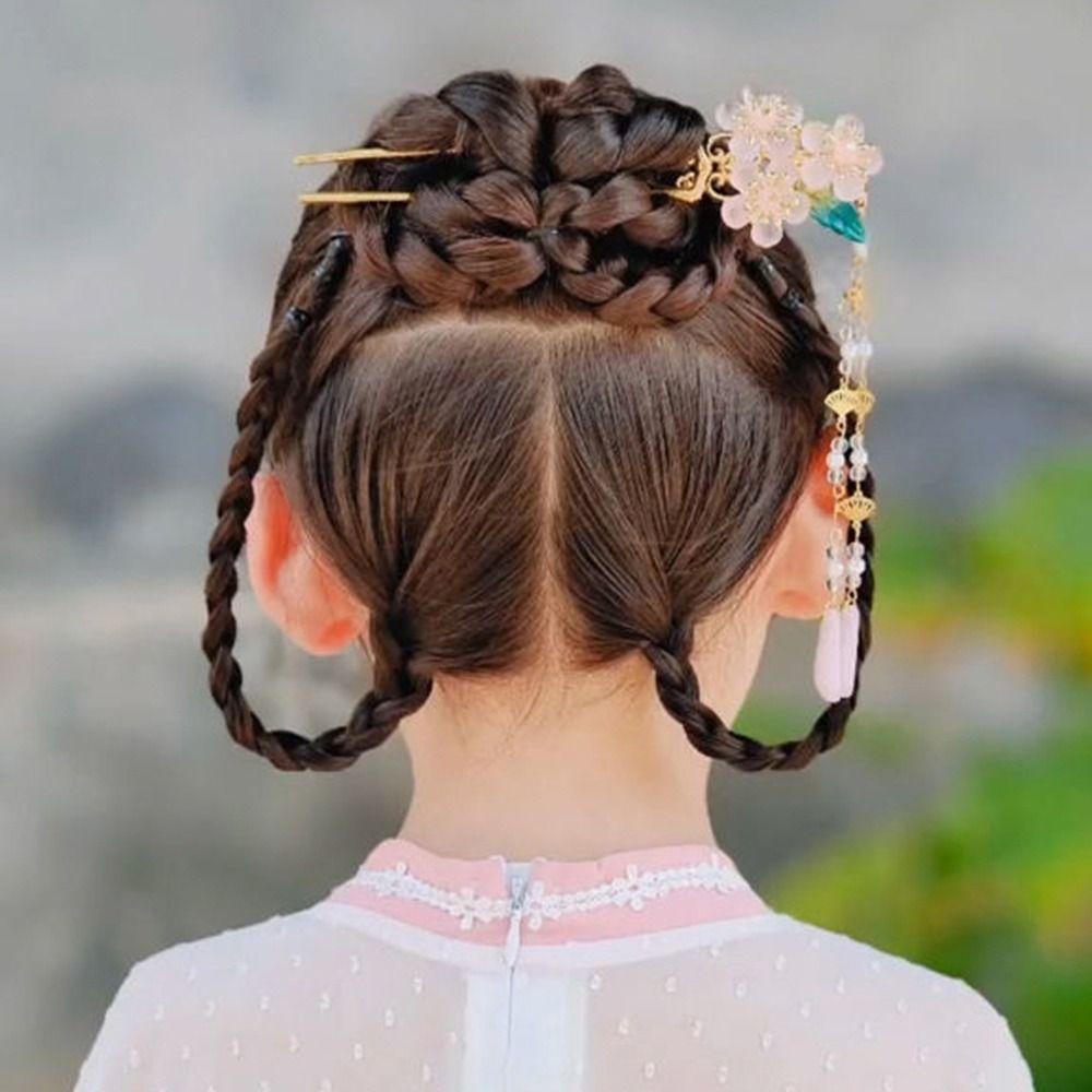 Trâm Cài Tóc Đuôi Ngựa Dài Phong Cách Hanfu Cổ Điển Dành Cho Nữ