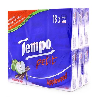 Khăn giấy Tempo petit Applewood, Icy Menthol, Jasmine, Citrus Blossom 4 lớp