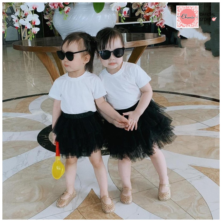 Chân váy công chúa tutu - chân váy ren nhiều tầng thoáng mát bé gái Chunnie by Chang