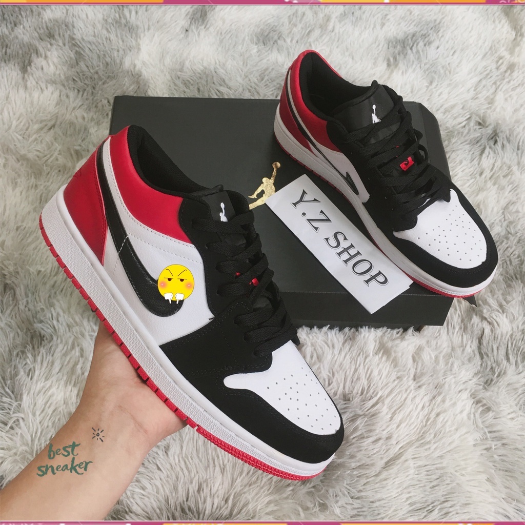Giày Sneaker 🚚FREESHIP🚚 Giày Thể Thaor JD Cổ Thấp Đỏ Nam Nữ