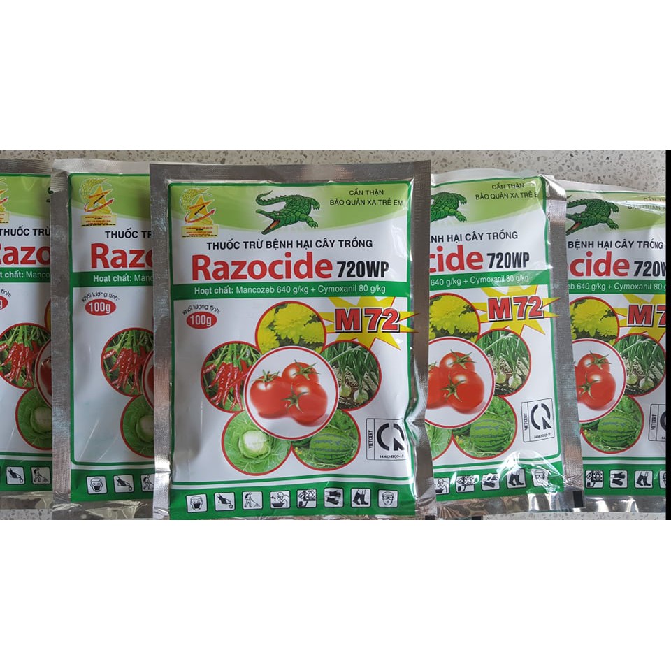 Thuốc trừ bệnh Razocide 720WP - gói 100g