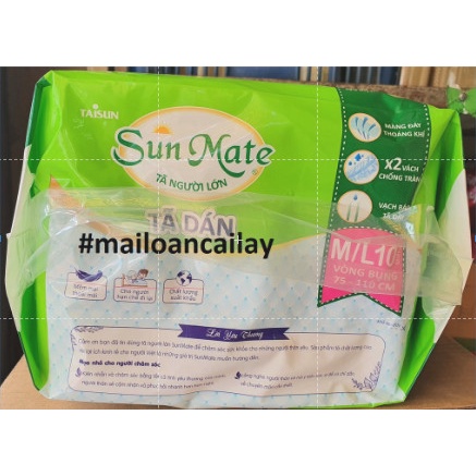 Tã dán Sunmate người già và phụ nữ sau sinh ML10
