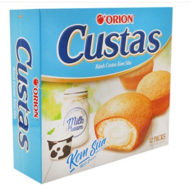 Bánh Custas kem sữa Orion