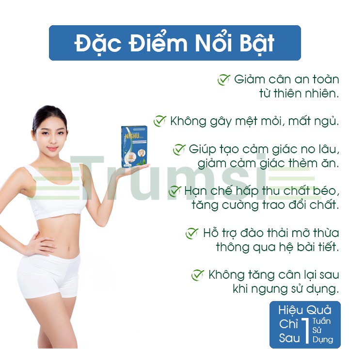 Giảm Cân Nhanh Cấp Tốc An Toàn Hiệu Quả Cho Người Có Cơ Địa Khó Và Phụ Nữ Sau Sinh Chính Hãng Tại Nhà Nishu Slim