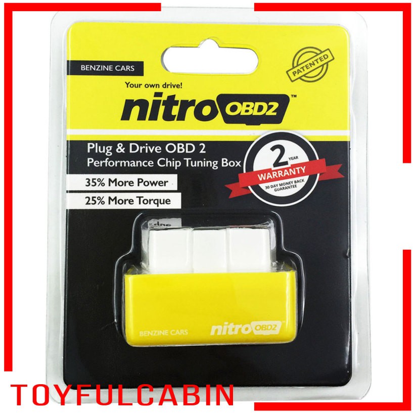 [Toyfulcabin] Hộp Điều Chỉnh Nguồn Xe Hơi Benzine / Peter / Gas OBD2