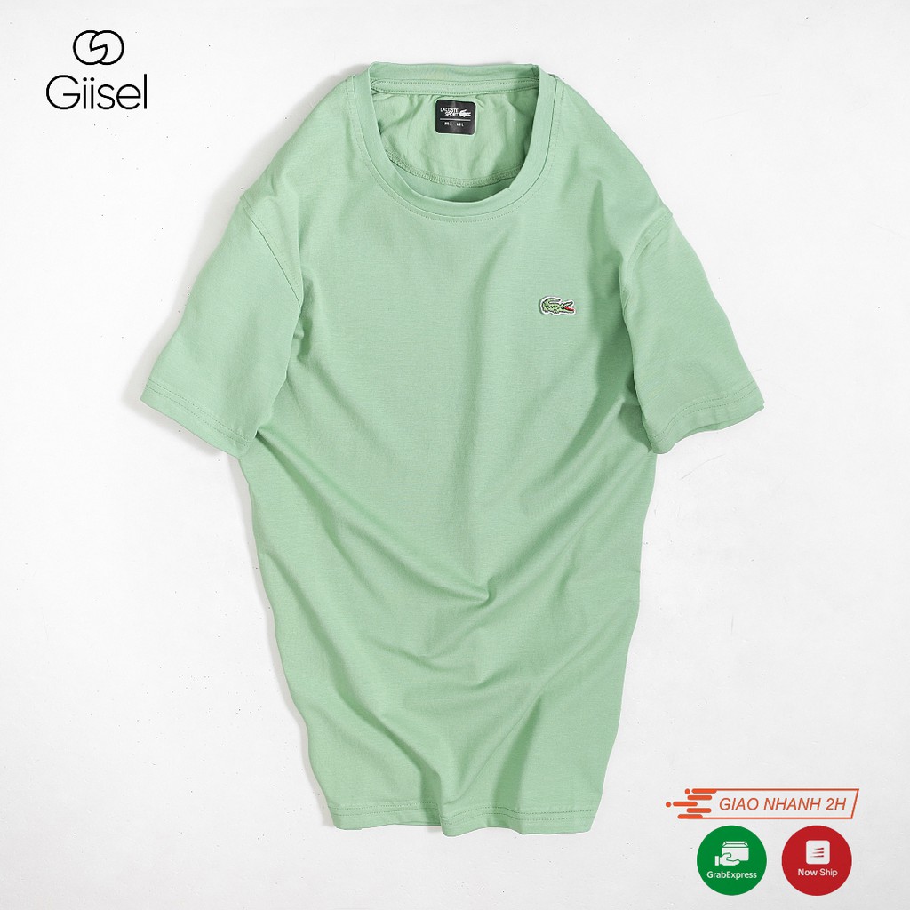 Áo phông nam nữ unisex cotton co giãn 4 chiều - áo thun trơn basic cổ tròn cộc tay -  8 màu thời trang