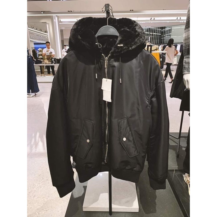 ÁO JACKET GIÓ ZRA MŨ LÔNG 3 LỚP NAM NỮ UNISEX STORE 1977