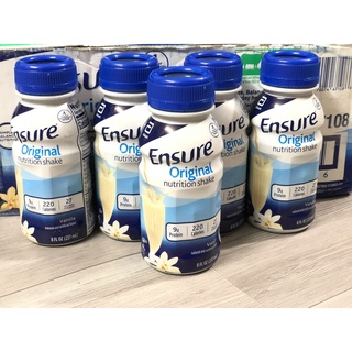 Sữa Ensure Nước Original Mỹ hương vani 237ml