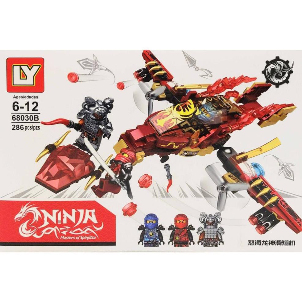 [SALE HÈ SỐC] NINJAGO_Lego Ninja Cưỡi Rồng Robot Chiến Đấu (286 miếng)