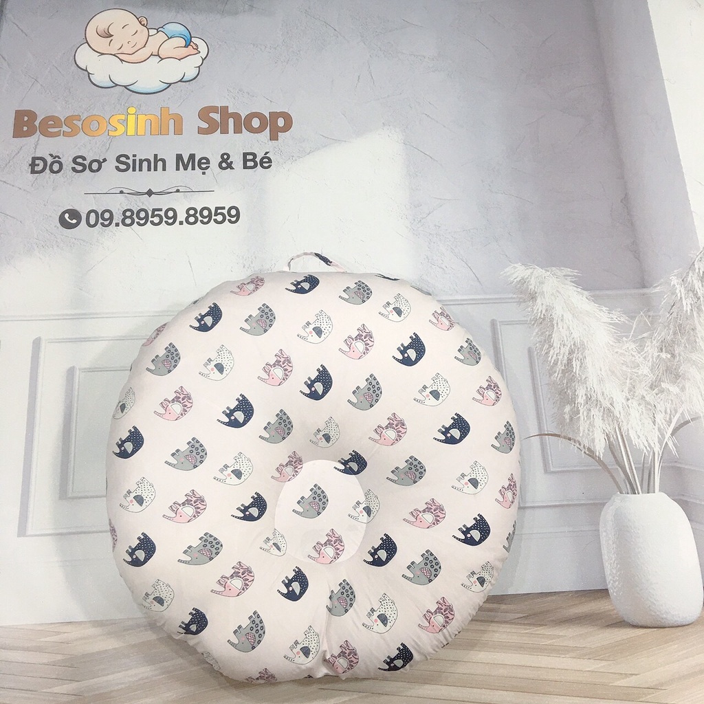 Gối chống trào ngược thô hàn quốc + tặng kèm gối nhỏ