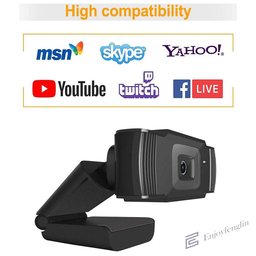 Webcam Xoay Tự Động Kết Nối Usb 2.0 | BigBuy360 - bigbuy360.vn