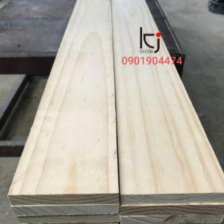 [KID062] - COMBO 5 TẤM GỖ THÔNG MẶT RỘNG 9.5CM, DÀI 120CM, DÀY 1.5CM