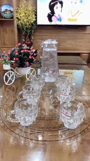 Bộ 6 cốc thuỷ tinh